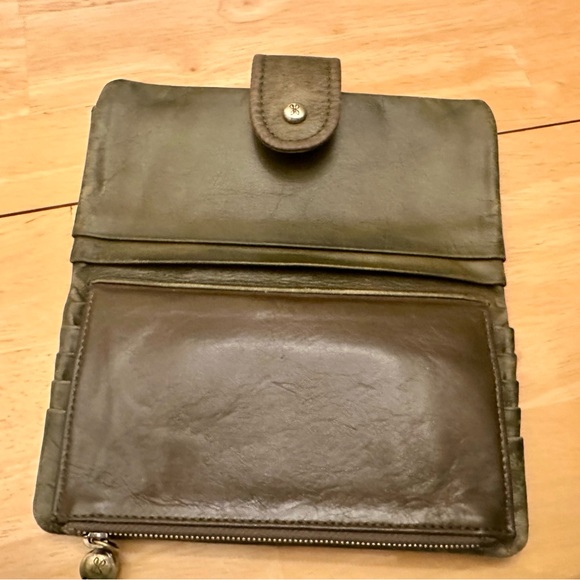 Hobo green leather wallet - Picture 4 of 5